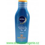 Nivea Sun Protect & Refresh chladivé mléko na opalování SPF30 200 ml – Hledejceny.cz
