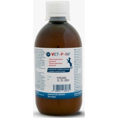 VET-P-IM sirup 500ml – Hledejceny.cz