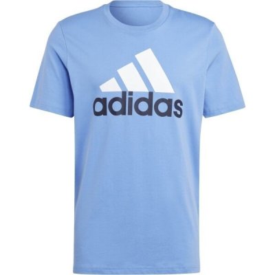 adidas T-shirt Essentials Single Jersey Big Logo T-shirt IC9360 Modrá – Hledejceny.cz