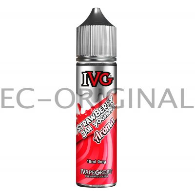 IVG Shake & Vape Strawberry Jam Yoghurt 18 ml – Hledejceny.cz