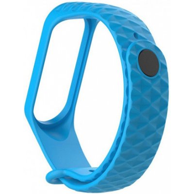 BStrap Silicone Diamond řemínek na Xiaomi Mi Band 3/4, blue SXI007C02 – Hledejceny.cz