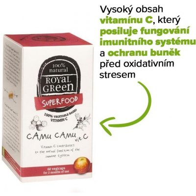 Natures Care Royal Green Camu Camu 60 kapslí – Hledejceny.cz