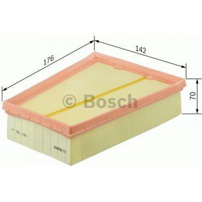 Vzduchový filtr Bosch 1 457 433 529 – Hledejceny.cz