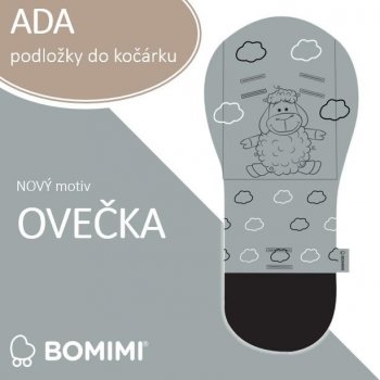 Bomimi Ada podložka Ovečka grey