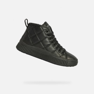 Geox dívčí kotníková obuv Laquinny Girl 8058192520013 černá – Hledejceny.cz