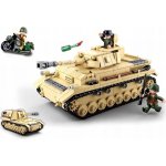 Sluban B0693 Velký německý tank – Zboží Dáma