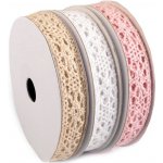 Bavlněná krajka mix šíře 13 mm Varianta: mix č. 2, Balení: 3 ks – Sleviste.cz