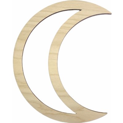 Chráněná dílna Dřevěný svět Rám pro macramé měsíc 20 cm – Zboží Mobilmania