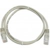 síťový kabel Datacom 1510 CAT5E UTP, 1m, šedý