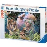 Ravensburger Lesní paní Vlk ve svitu měsíce 3000 dílků – Zbozi.Blesk.cz