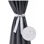 Závěs na záclony NOW-ART šedý polyester 150x8 cm voděodolný – Hledejceny.cz