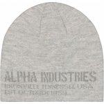 Alpha Industries Čepice Cone Beanie Grey Heather – Hledejceny.cz