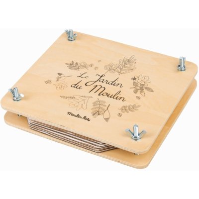 Moulin Roty Dřevěný lis na květiny Le Jardin du Moulin – Hledejceny.cz