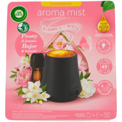 Air Wick Aroma difuzér + náplň pivoňka a jasmín 20 ml – Zboží Dáma