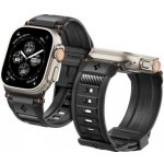 Spigen RUGGED ULTRA BAND APPLE WATCH 4 / 5 / 6 / 7 / 8 / 9 / SE / ULTRA 1 / 2 42 / 44 / 45 / 49 MM MATTE BLACK AMP07105 – Zboží Mobilmania