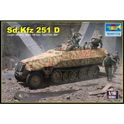 Trumpeter German Sd.Kfz 251 D 1:16