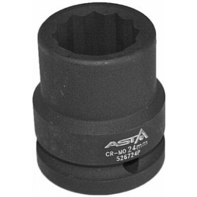 Hlavice nástrčná úderová 3/4" 24 mm, 12hranná - ASTA 526724P – Zboží Dáma