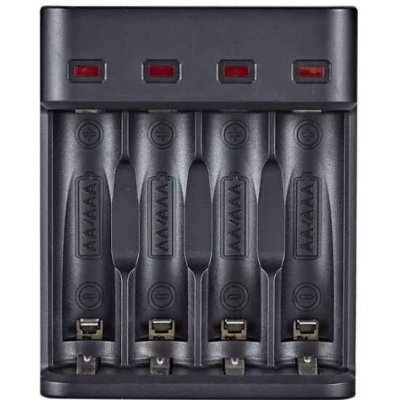 B-MAX BMAX BH-804U USB nabíječka baterií AA/AAA (4 sloty) – Zboží Mobilmania