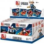 Sluban B0622 Hasiči Display 4druhy/8 ks – Zboží Mobilmania
