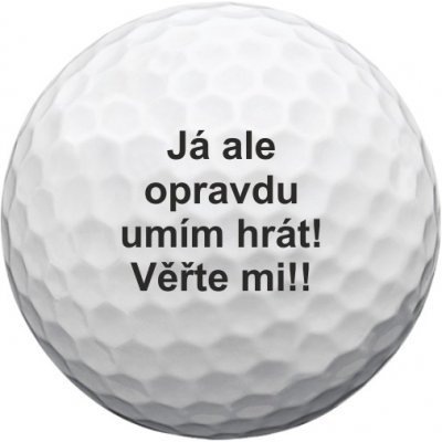 Titleist Pro V1 Já ale opravdu umím hrát! Věřte mi!! 12 ks – Zboží Mobilmania