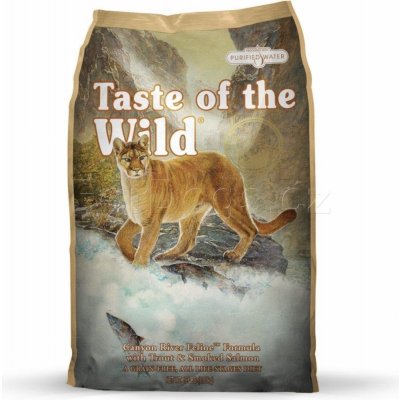 Taste of the Wild Petfood kočka Canyon River Feline 2 kg – Zboží Mobilmania