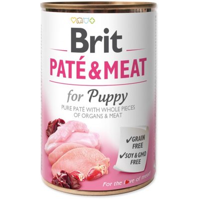 Brit Paté & Meat Puppy pro štěňata 400 g – Zboží Mobilmania