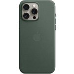 Apple z tkaniny FineWoven s MagSafe na iPhone 15 Pro Max, listově zelené MT503ZM/A – Hledejceny.cz