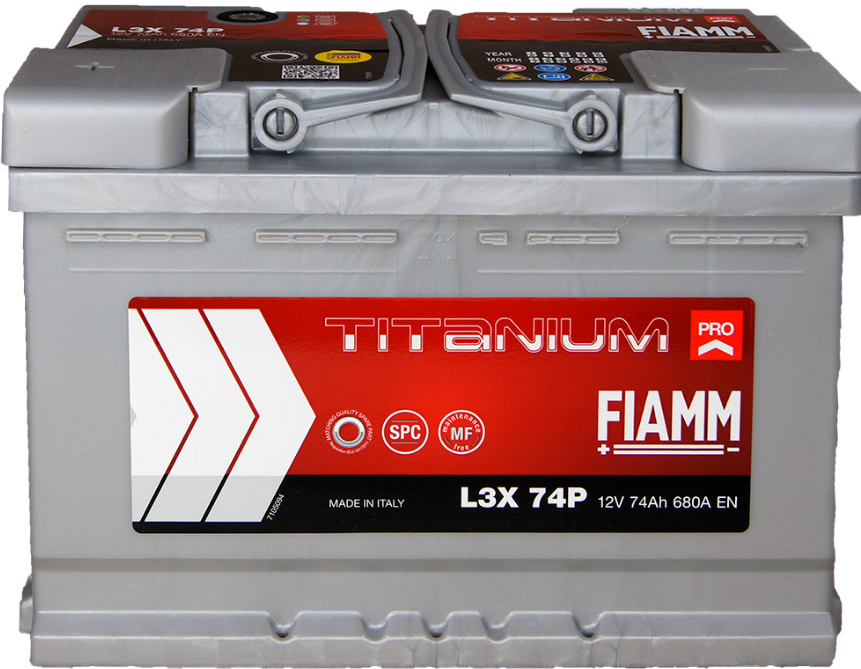 Fiamm Titanium PRO 12V 74Ah 680A L3X 74P od 2 065 Kč - Heureka.cz