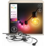 Philips LED RGBW Stmívatelný venkovní řetěz Hue FESTAVIA 10xLED 7m IP65 8720169371477 – Zboží Dáma