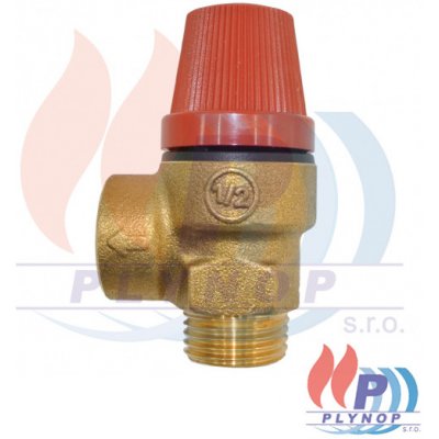 Pojistný ventil 300 kPa s 1/2" závitem PROTHERM RAY / LEV / LEOPARD / PANTHER - 0020025271