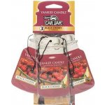 Yankee Candle Black Cherry papírová visačka 3 ks | Zboží Auto