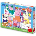 Dino Peppa pig: veselé odpoledne 3 x 55 dílků – Zboží Dáma