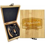 Sablio Dárková sada na víno Nejlepší kapitán: 147×168×49 mm – Hledejceny.cz