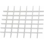 Univerzální odkládací mřížka pro plastové závěsné dřezy a výlevky BÍLÁ – Zboží Dáma