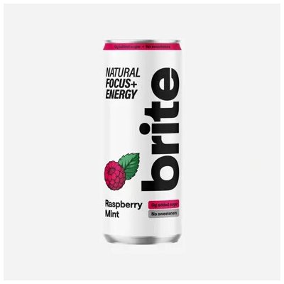 Brite Natural Focus Energy Drink Maliny Máta 330 ml – Zboží Mobilmania