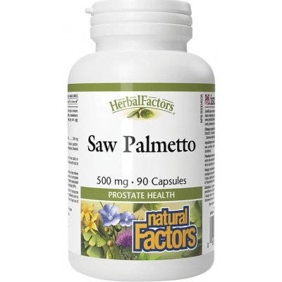 Natural factors Saw Palmetto 90 kapslí – Hledejceny.cz