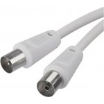 Anténní koaxiální kabel stíněný 1,25m – rovné vidlice – Sleviste.cz