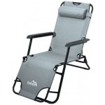 CATTARA Křeslo zahradní polohovací COMFORT, šedé – Hledejceny.cz
