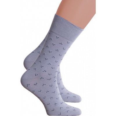 Steven pánské klasické ponožky 056/141 šedá – Zboží Mobilmania