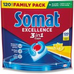 Somat Excellence 3v1 tablety do myčky Lemon 120 ks – Hledejceny.cz
