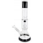 VPKCZ Skleněný bong s perkolací Premium B&W 40cm – Sleviste.cz