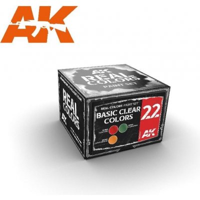 AK Real Colors Set Basic Clear Colors – Zbozi.Blesk.cz
