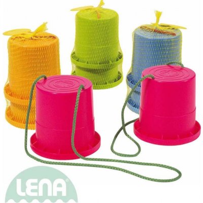 Lena Chůdy dětské barevné plastové 1 pár v síťce 4 barvy 61410