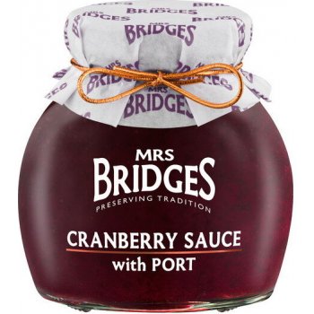 Mrs. Bridges Brusinková zavařenina s Portským vínem 340 g