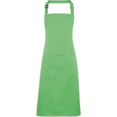 Premier Workwear Kuchyňská zástěra s laclem a kapsou Apple green – Hledejceny.cz