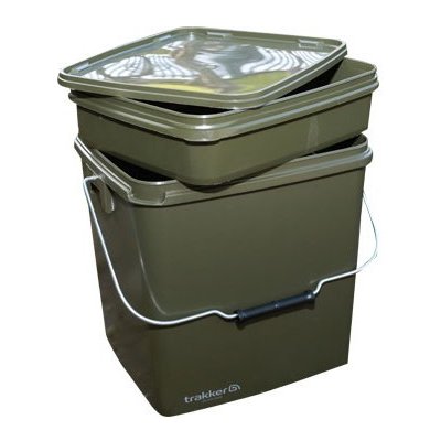 Trakker Plastový box na návnady a nástrahy 13l Olive Square Container inl. Tray – Zbozi.Blesk.cz