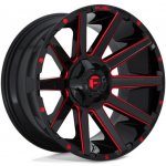 Fuel D643 CONTRA 10x20 6x139,7 ET19 gloss black red tinted clear | Zboží Auto