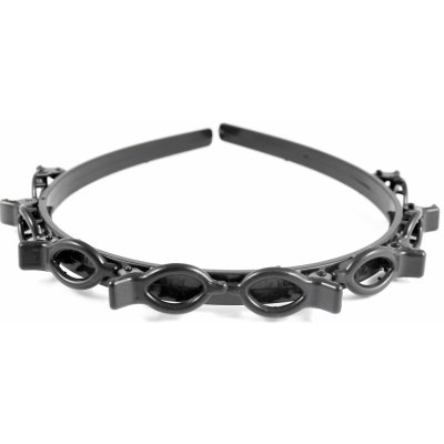 Čelenka do vlasů s pinetkami černá – Sleviste.cz