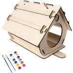 Kreativní sada Maaleo 22585 Dřevěná ptačí budka s barvami 00022585 – Zboží Dáma Kreativní sada Maaleo 22585 Dřevěná ptačí budka s barvami 00022585 – Zboží Dáma
