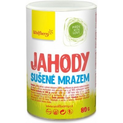 Wolfberry Jahody lyofilizované 80 g – Zbozi.Blesk.cz
